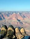Boots in the Grand Canyon